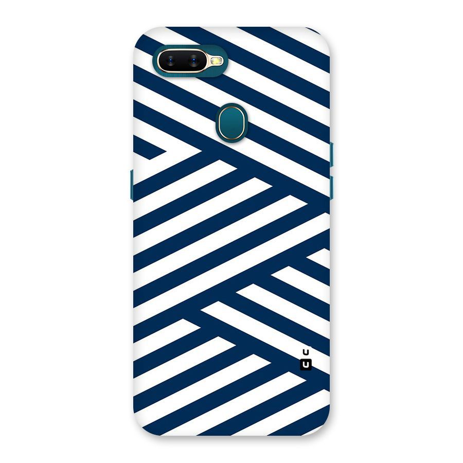 Zip Zap Pattern Back Case for Oppo A11k