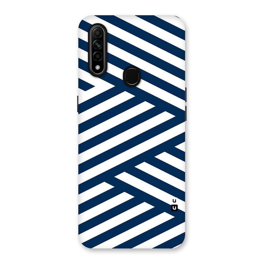 Zip Zap Pattern Back Case for Oppo A31