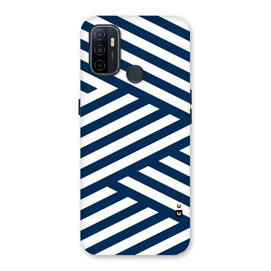 Zip Zap Pattern Back Case for Oppo A32