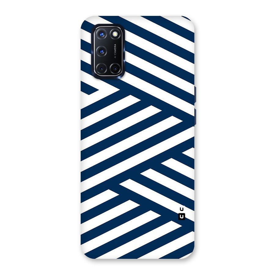 Zip Zap Pattern Back Case for Oppo A52