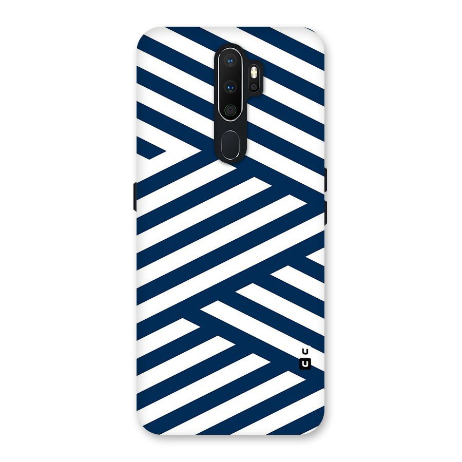 Zip Zap Pattern Back Case for Oppo A5 (2020)