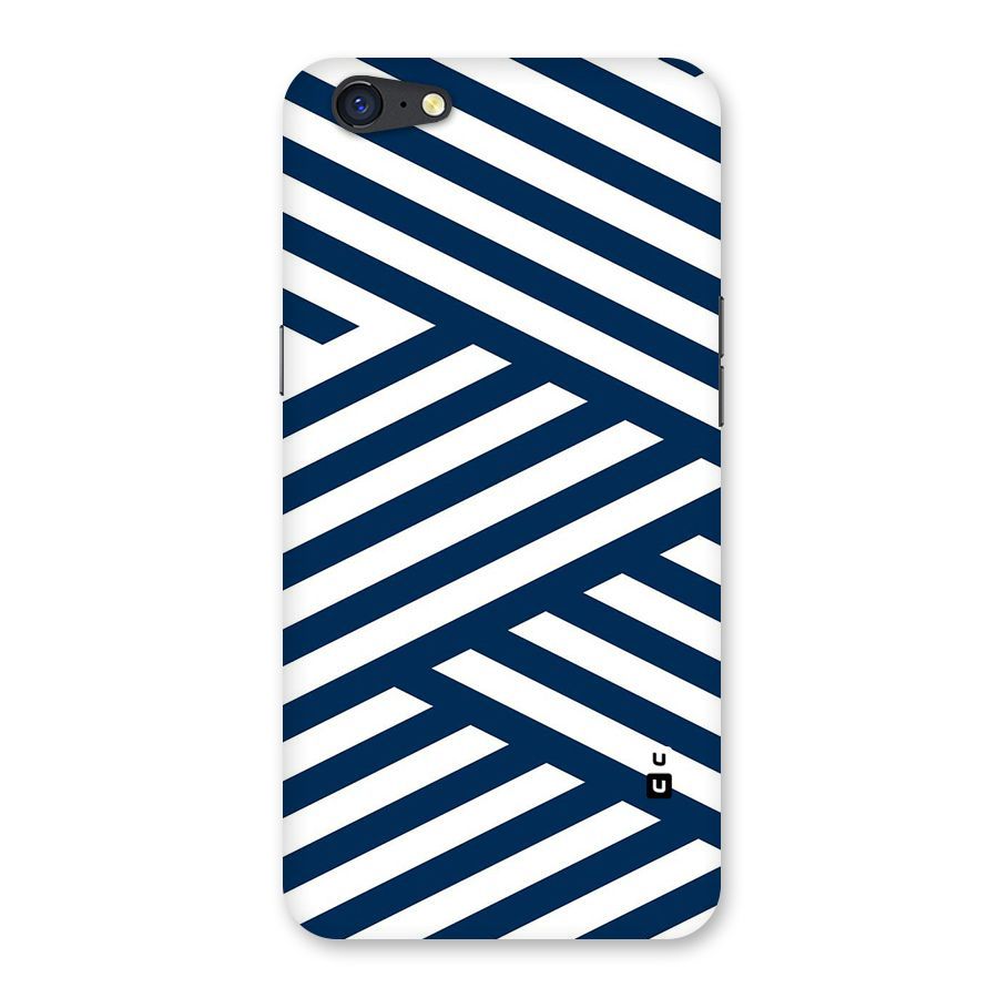 Zip Zap Pattern Back Case for Oppo A71