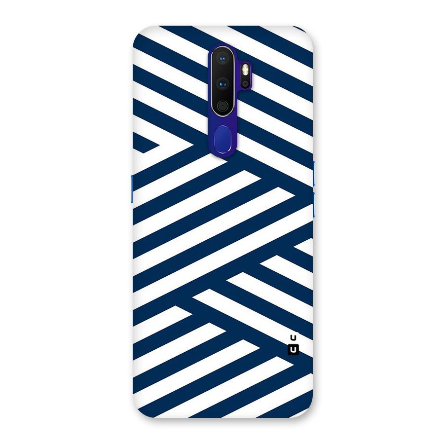 Zip Zap Pattern Back Case for Oppo A9 (2020)