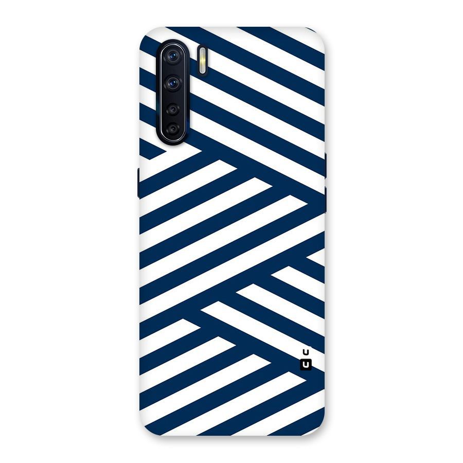 Zip Zap Pattern Back Case for Oppo F15