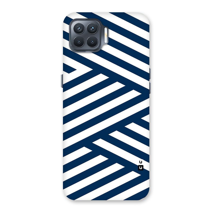 Zip Zap Pattern Back Case for Oppo F17 Pro