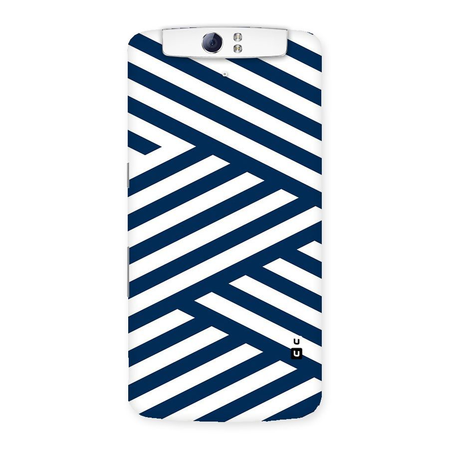 Zip Zap Pattern Back Case for Oppo N1