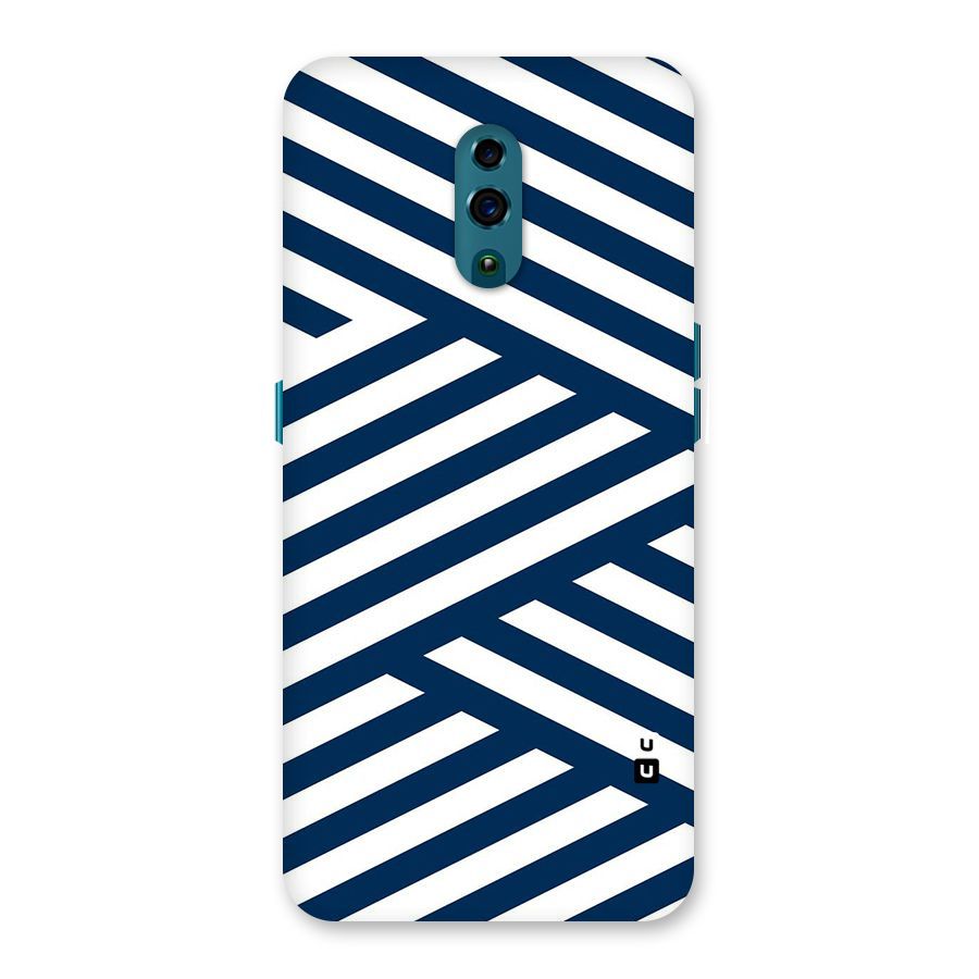 Zip Zap Pattern Back Case for Oppo Reno