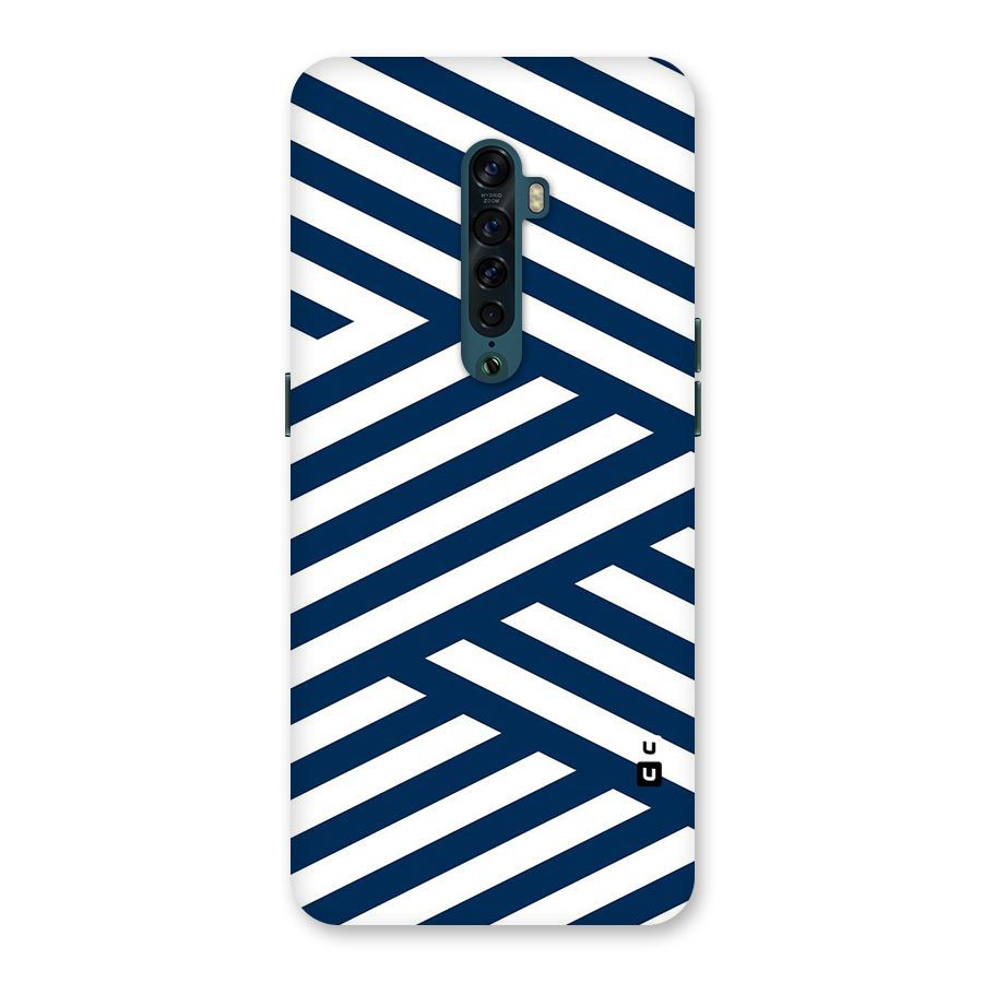 Zip Zap Pattern Back Case for Oppo Reno2