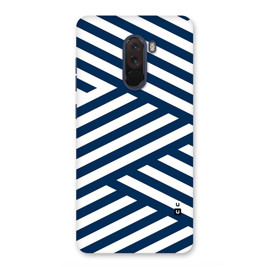 Zip Zap Pattern Back Case for Poco F1
