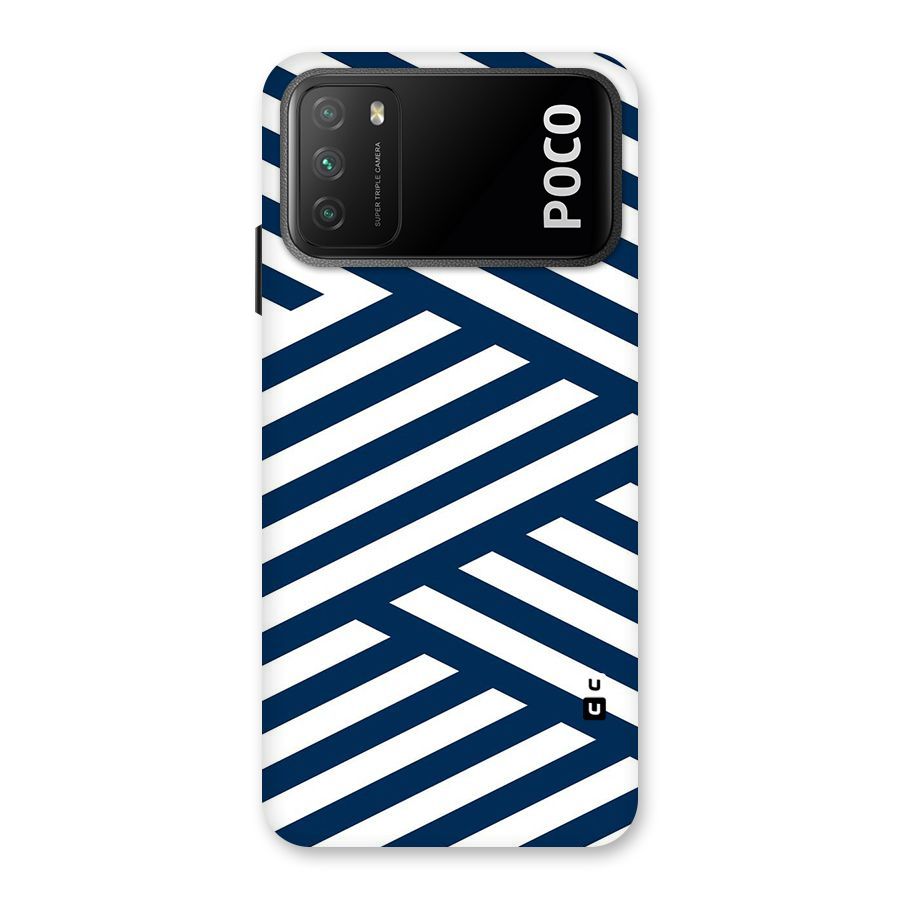 Zip Zap Pattern Back Case for Poco M3