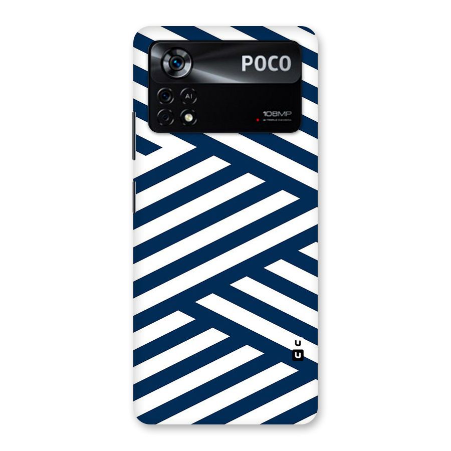 Zip Zap Pattern Back Case for Poco X4 Pro 5G