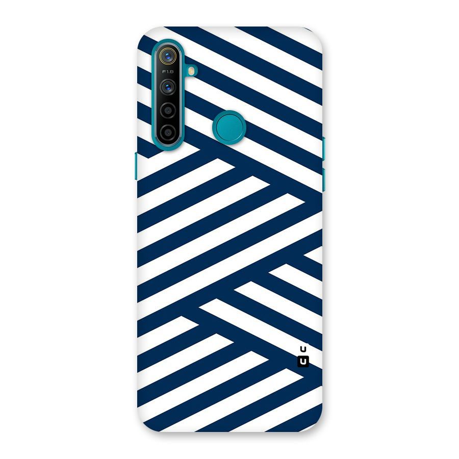 Zip Zap Pattern Back Case for Realme 5i