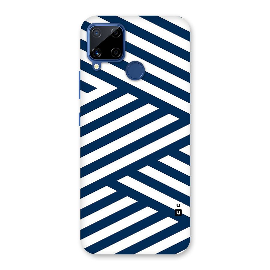 Zip Zap Pattern Back Case for Realme C15
