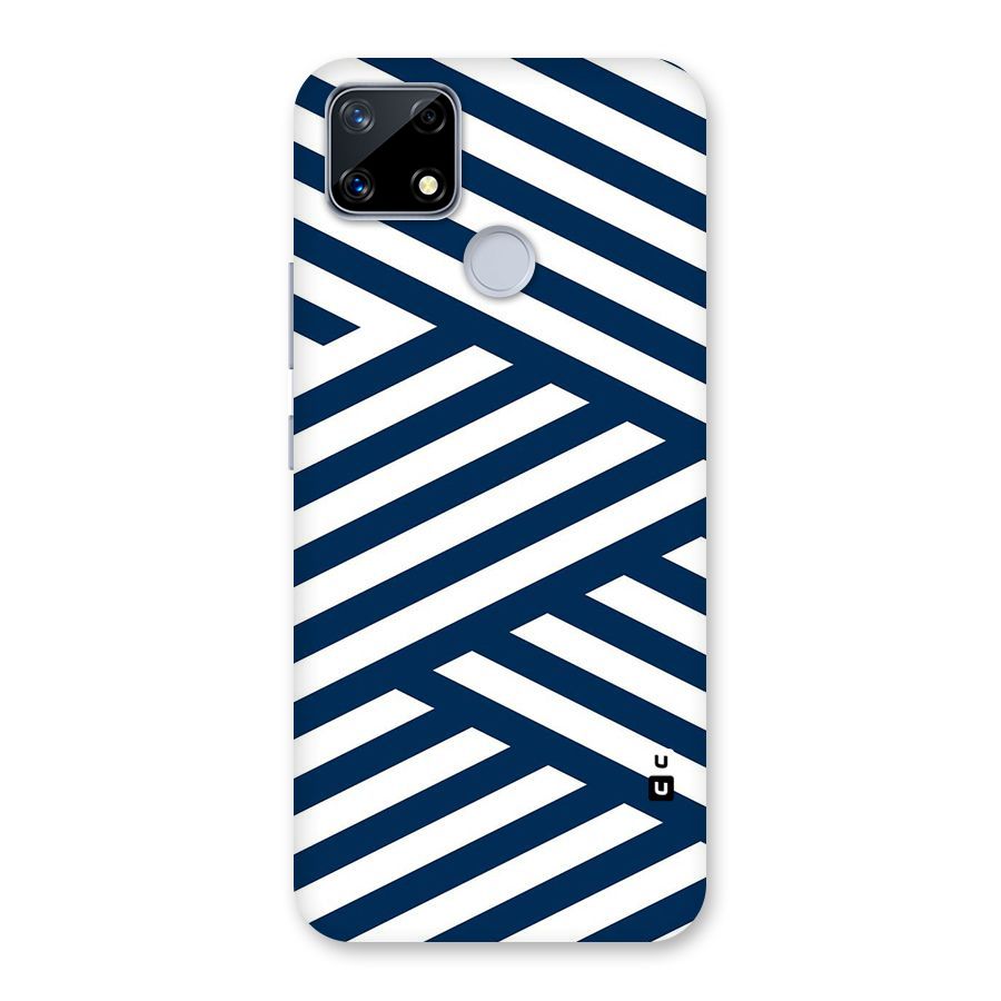 Zip Zap Pattern Back Case for Realme Narzo 20