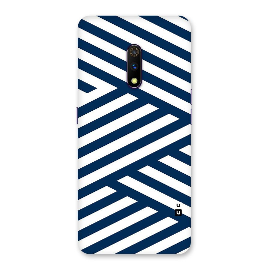 Zip Zap Pattern Back Case for Realme X