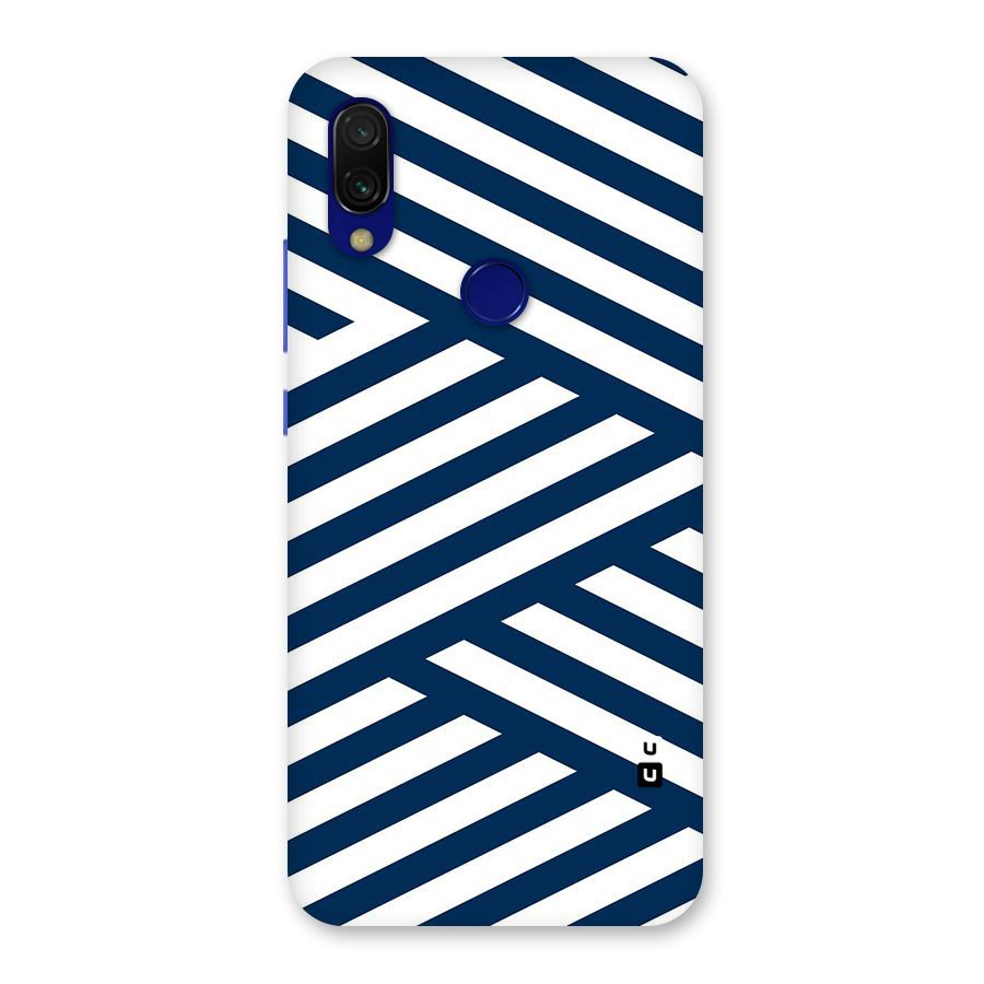 Zip Zap Pattern Back Case for Redmi 7