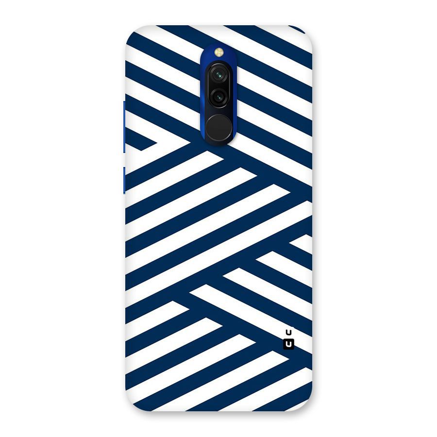 Zip Zap Pattern Back Case for Redmi 8