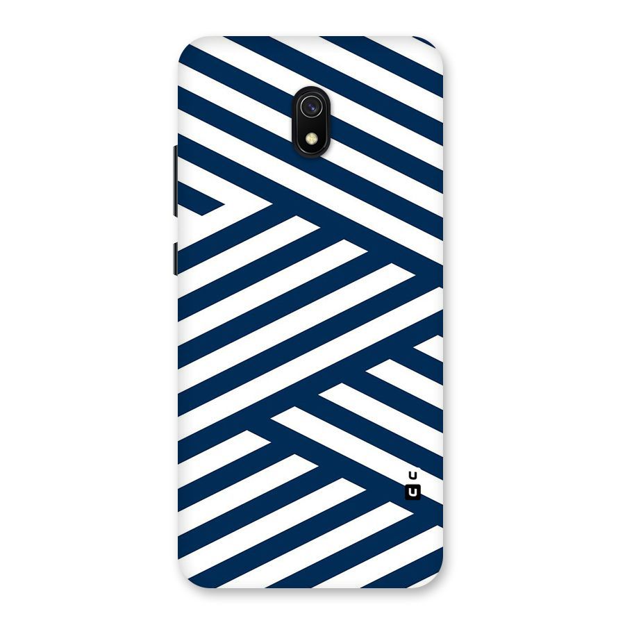 Zip Zap Pattern Back Case for Redmi 8A