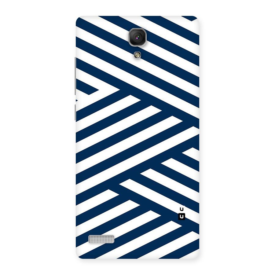 Zip Zap Pattern Back Case for Redmi Note