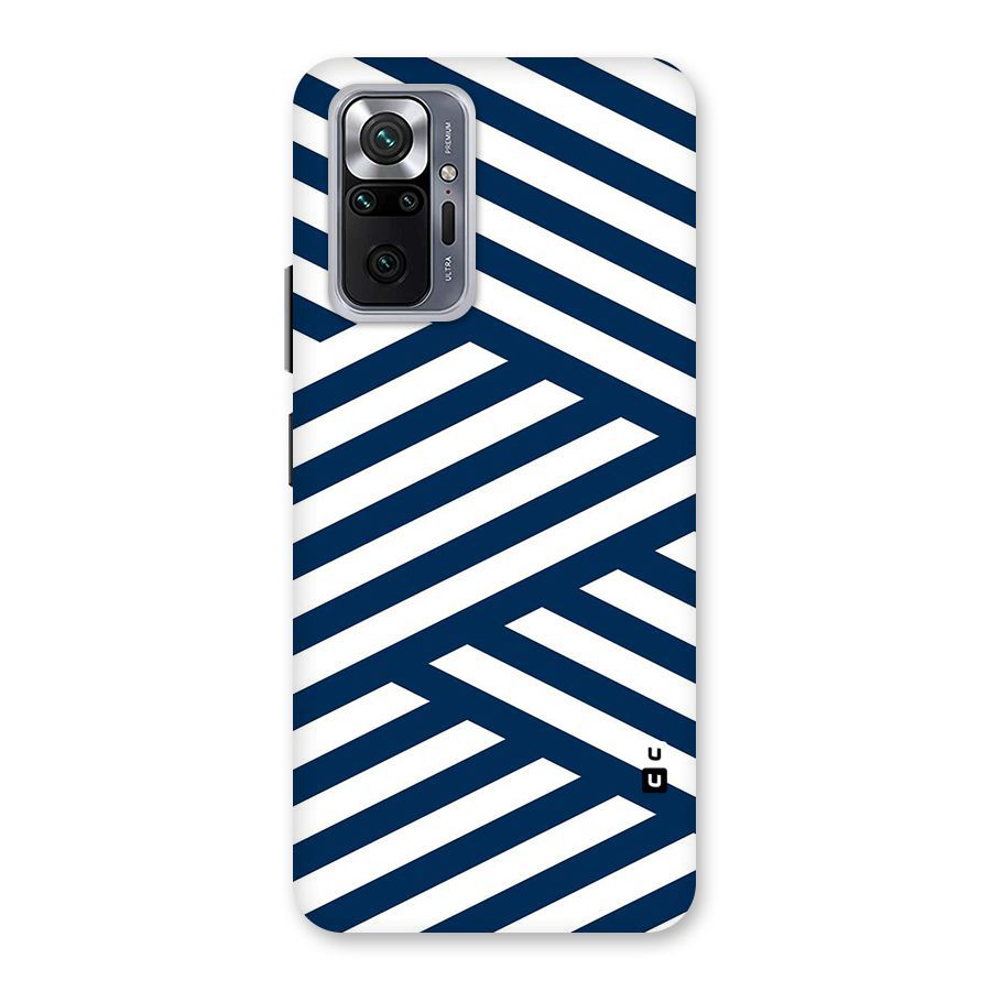 Zip Zap Pattern Back Case for Redmi Note 10 Pro