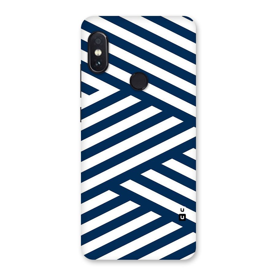 Zip Zap Pattern Back Case for Redmi Note 5 Pro