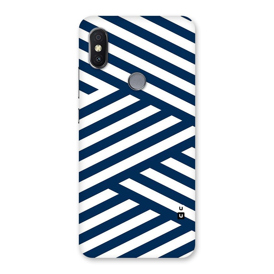 Zip Zap Pattern Back Case for Redmi Y2