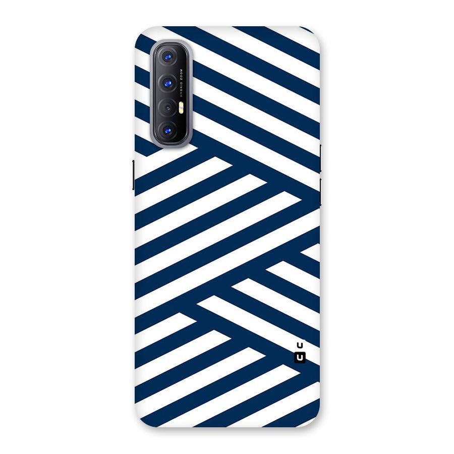 Zip Zap Pattern Back Case for Reno3 Pro