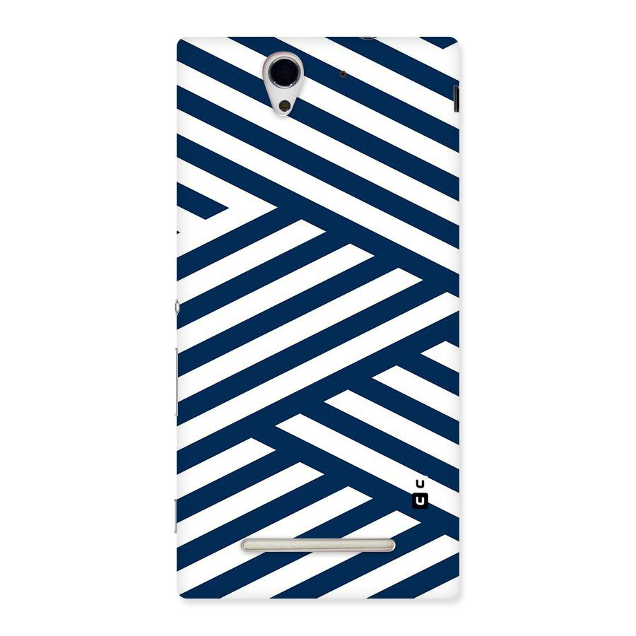Zip Zap Pattern Back Case for Sony Xperia C3
