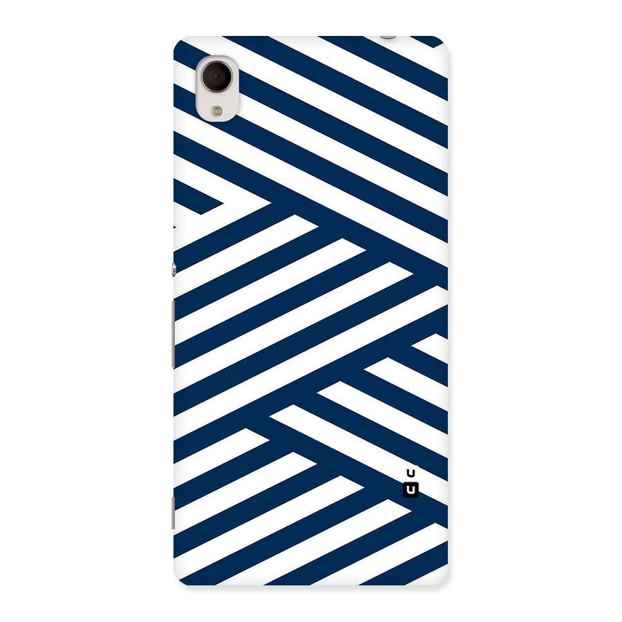 Zip Zap Pattern Back Case for Sony Xperia M4