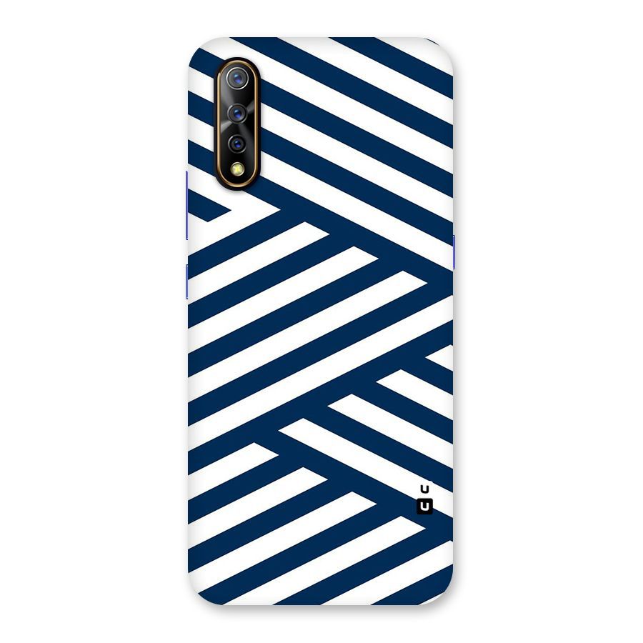 Zip Zap Pattern Back Case for Vivo S1