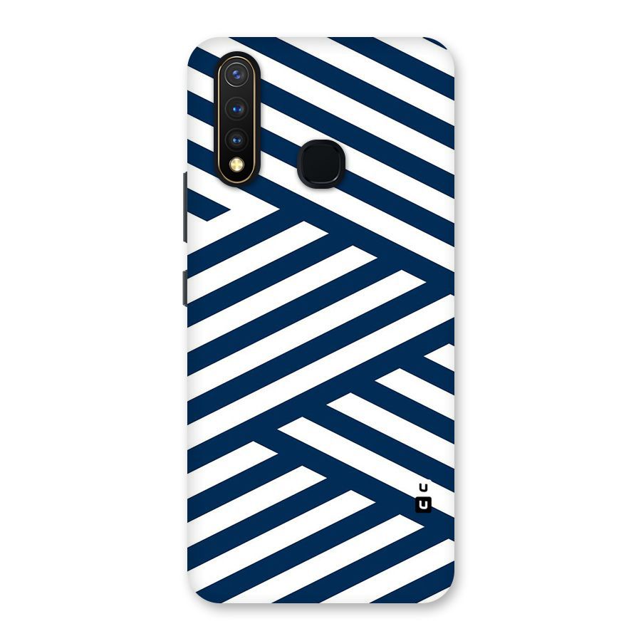 Zip Zap Pattern Back Case for Vivo U20
