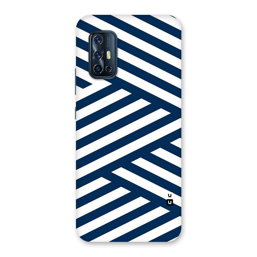 Zip Zap Pattern Back Case for Vivo V17