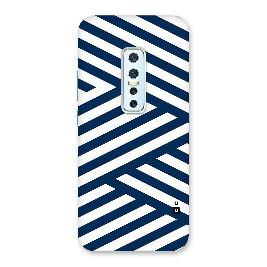 Zip Zap Pattern Back Case for Vivo V17 Pro