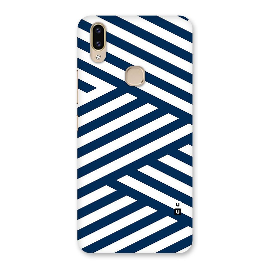 Zip Zap Pattern Back Case for Vivo V9 Youth