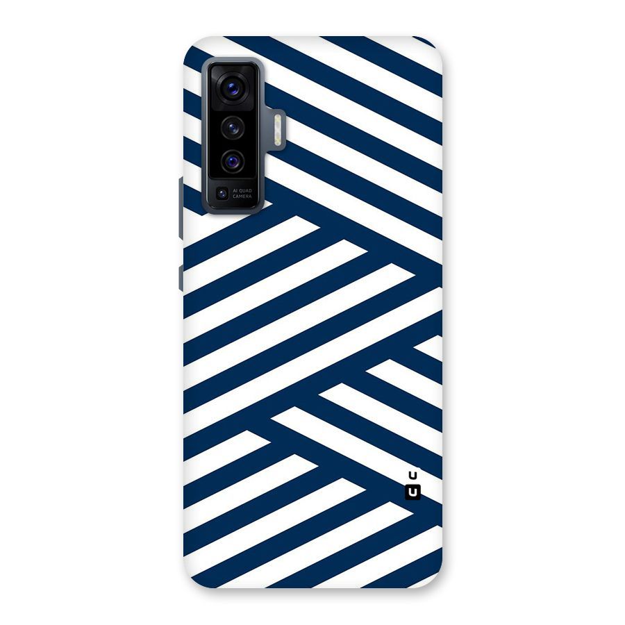 Zip Zap Pattern Back Case for Vivo X50