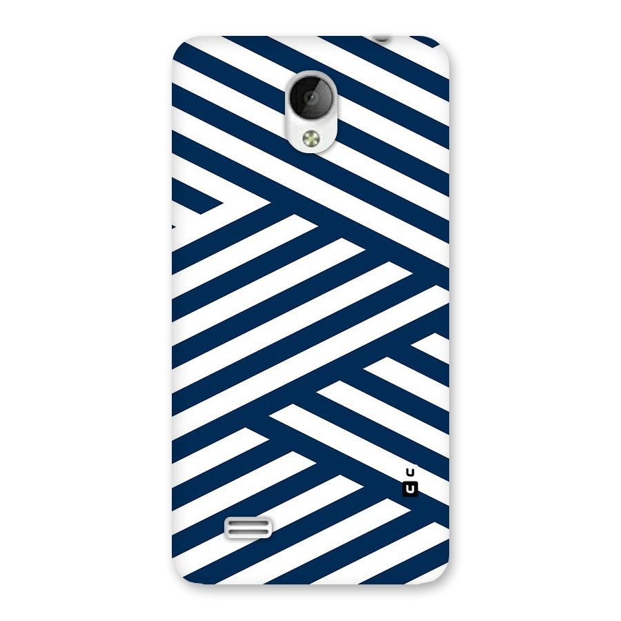Zip Zap Pattern Back Case for Vivo Y21