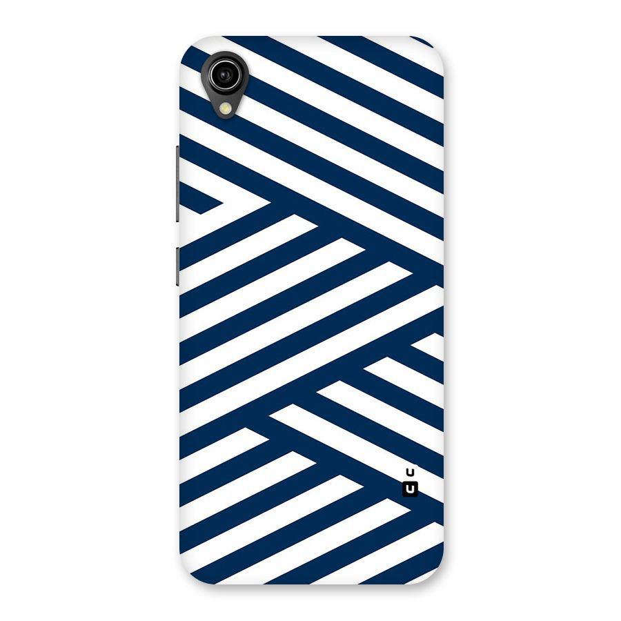 Zip Zap Pattern Back Case for Vivo Y90