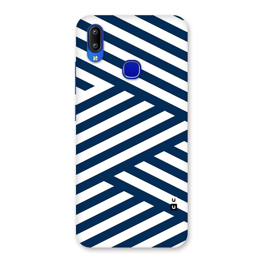 Zip Zap Pattern Back Case for Vivo Y91
