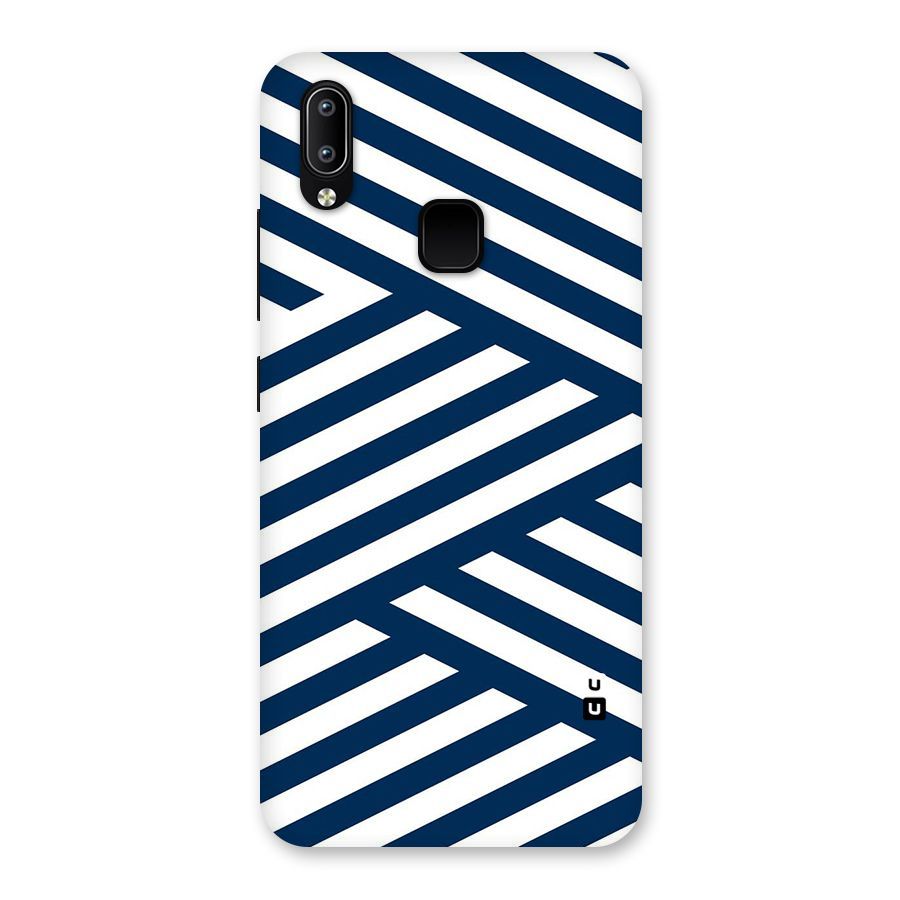Zip Zap Pattern Back Case for Vivo Y93