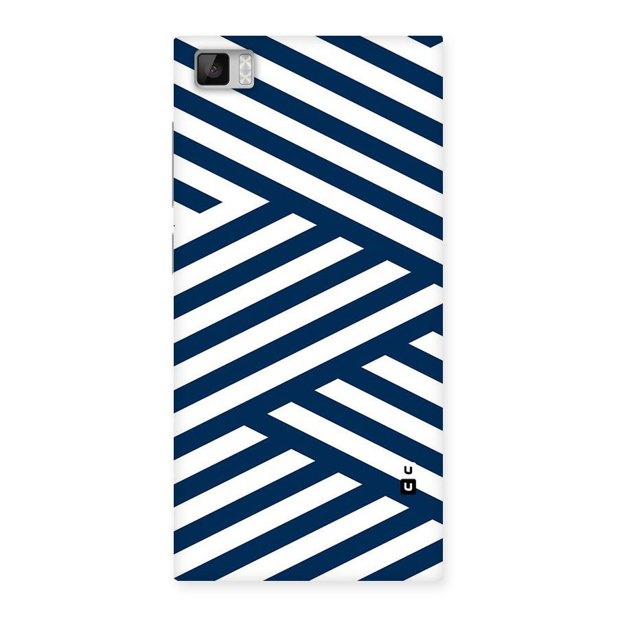 Zip Zap Pattern Back Case for Xiaomi Mi3