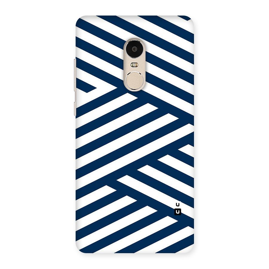 Zip Zap Pattern Back Case for Xiaomi Redmi Note 4