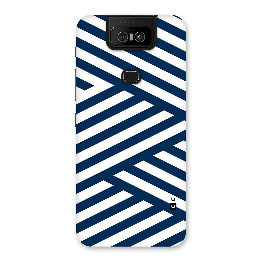 Zip Zap Pattern Back Case for Zenfone 6z