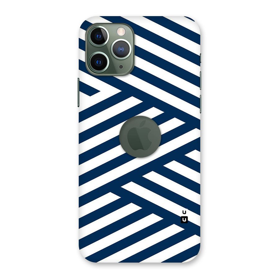 Zip Zap Pattern Back Case for iPhone 11 Pro Logo  Cut