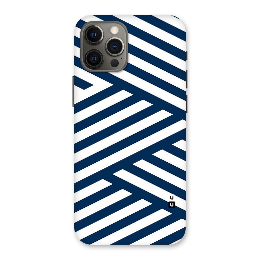 Zip Zap Pattern Back Case for iPhone 12 Pro Max