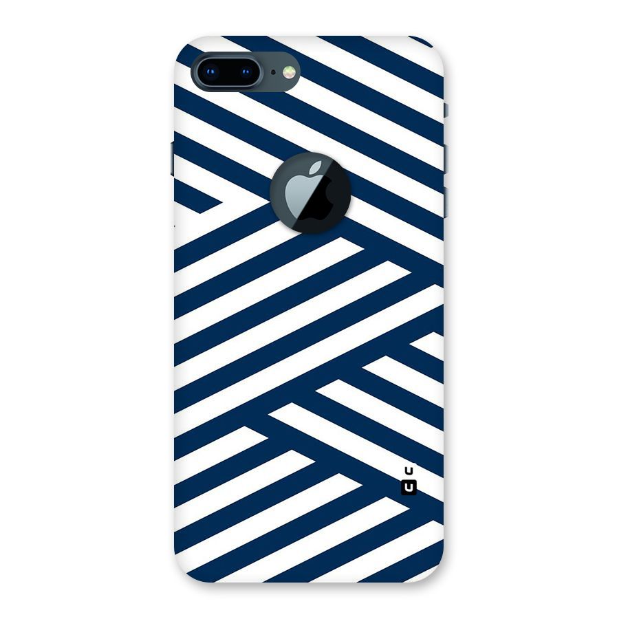 Zip Zap Pattern Back Case for iPhone 7 Plus Logo Cut