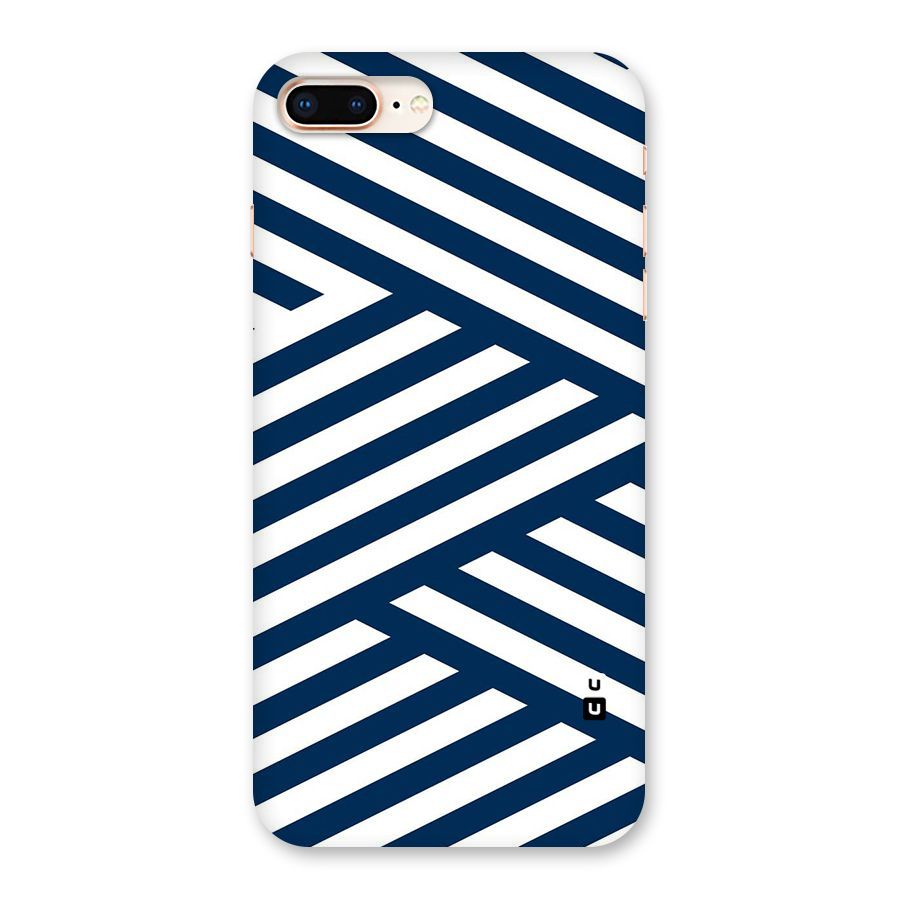 Zip Zap Pattern Back Case for iPhone 8 Plus