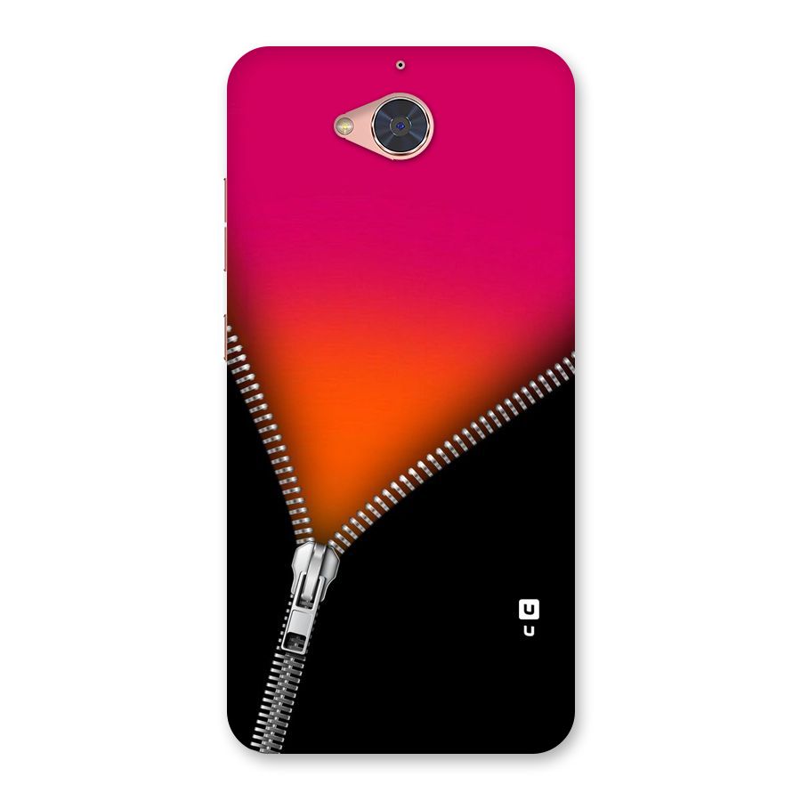 Zipper Print Back Case for Gionee S6 Pro