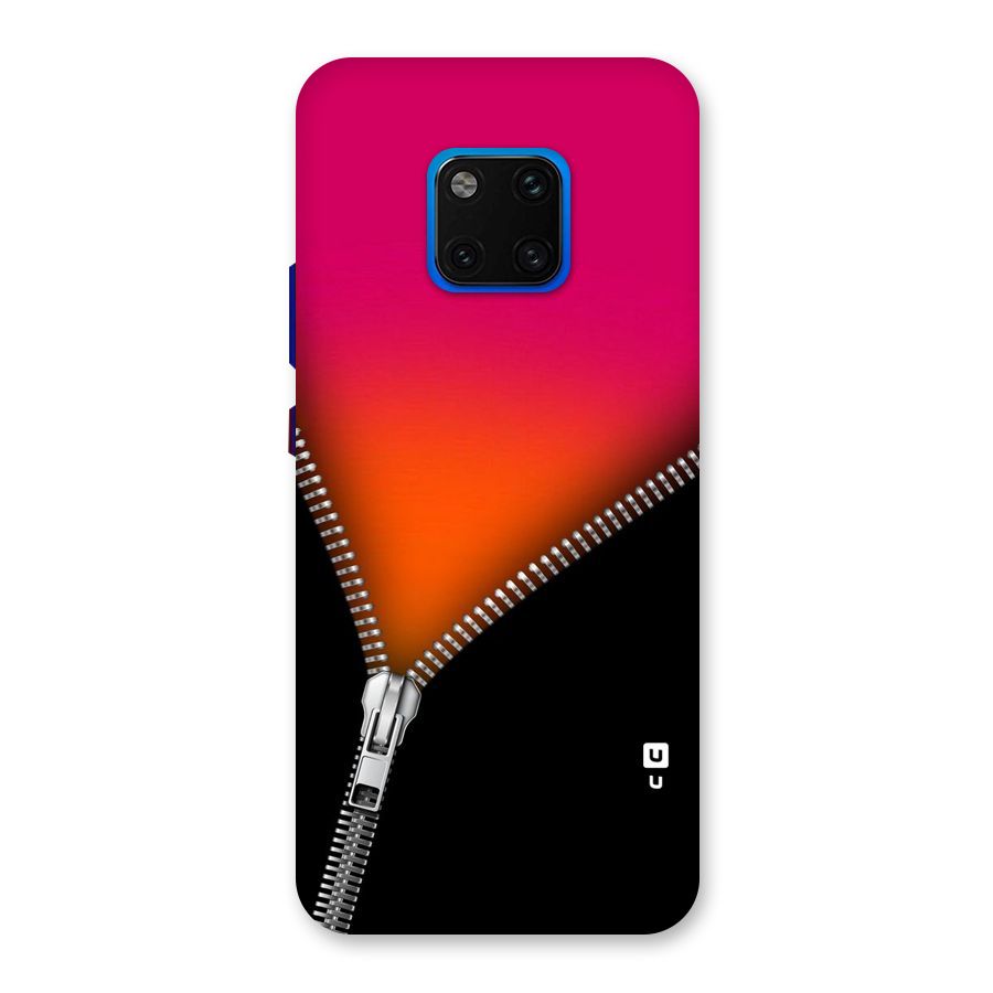 Zipper Print Back Case for Huawei Mate 20 Pro