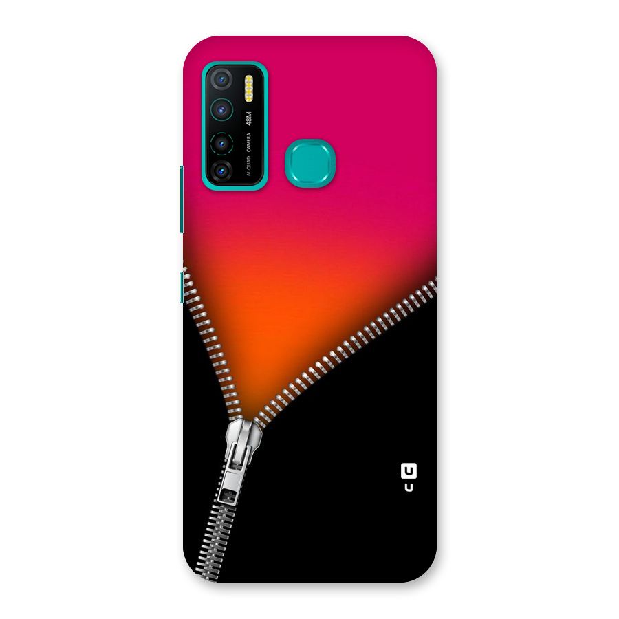 Zipper Print Back Case for Infinix Hot 9 Pro