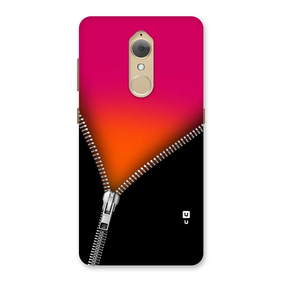 Zipper Print Back Case for Lenovo K8
